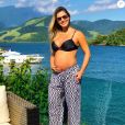 Andressa Suita comenta sobre nova gravidez