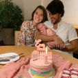 Filha de Nathalia Dill e Pedro Curvello, Eva ganha festas intimistas de mesversário a cada 30 dias