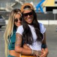 Mulher de Ludmilla, Brunna Gonçalves postou foto beijando a funkeira ao parabenizá la por aniversário: ' Me sinto tão sortuda por ter alguém como você na minha vida' 
