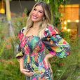 Mulher de Léo Santana, Lorena Improta observa mudança no corpo com 1ª gravidez