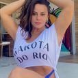 Viviane Araujo se inspira em look de Anitta em 'Girl From Rio' e agita web